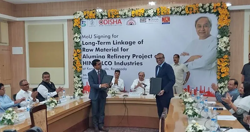 Odisha Mining Corporation and Hindalco Industries Limited ink MoU