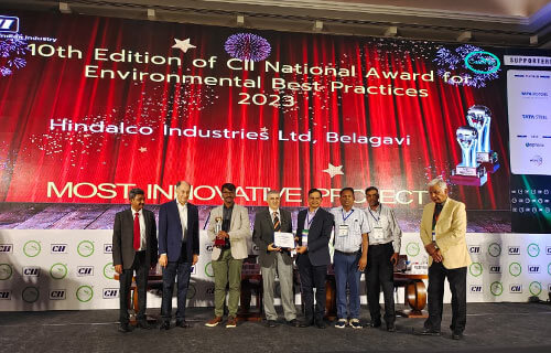CII National  Award for Environmental Best Practices for Belagavi