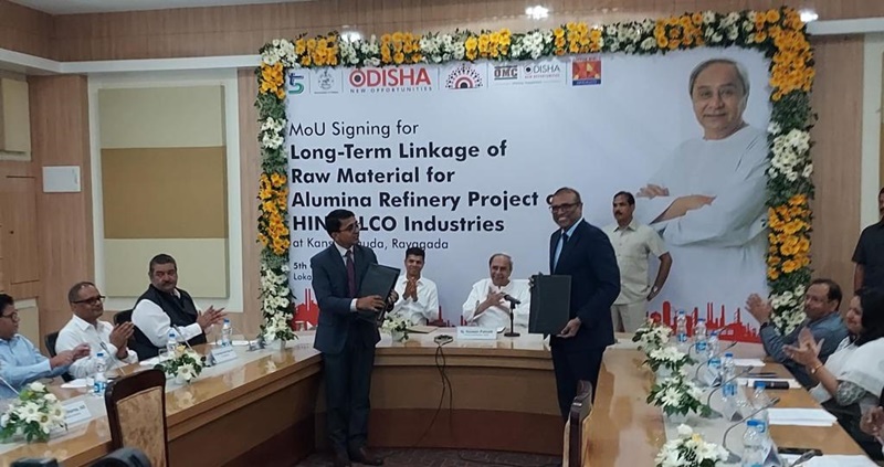 Odisha Mining Corporation and Hindalco Industries Limited ink MoU